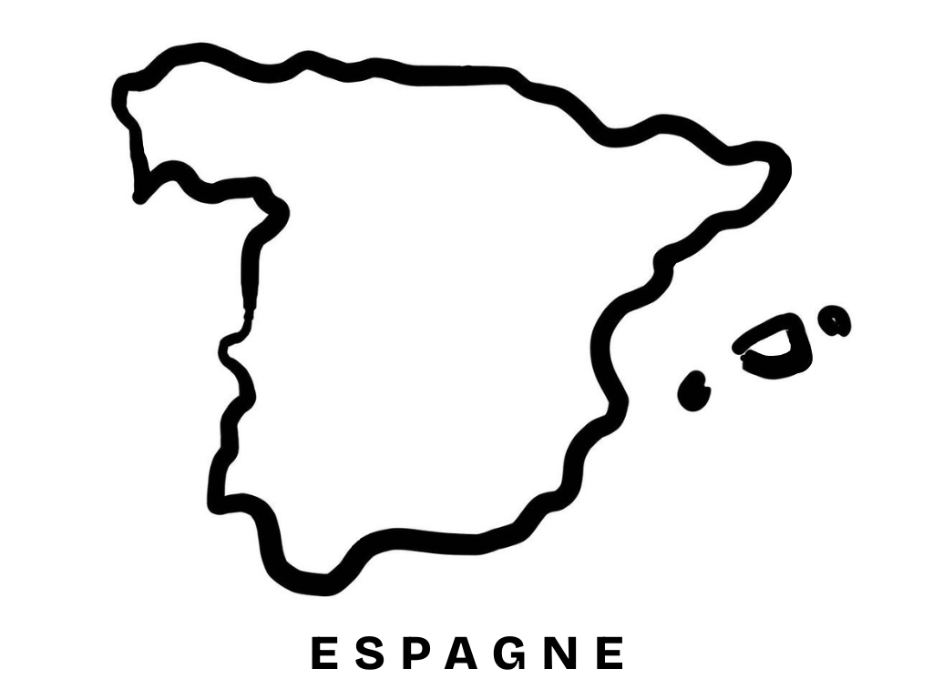 Map of Spain